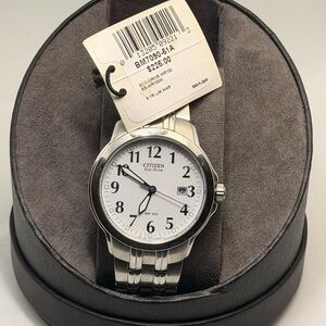 Citizen Eco-Drive Corso BM7090-51A White Dial Silver Stainless Steel 40mm Watch